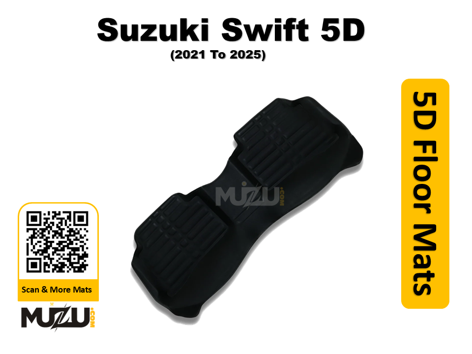Suzuki Swift 5D Car Floor Mats (2021–2025) – Premium Custom Fit
