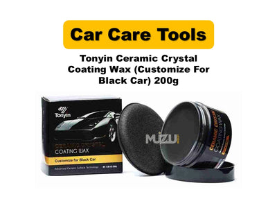 Tonyin Ceramic Crystal Coating Wax for Black Cars 200g | Deep Gloss & Protection