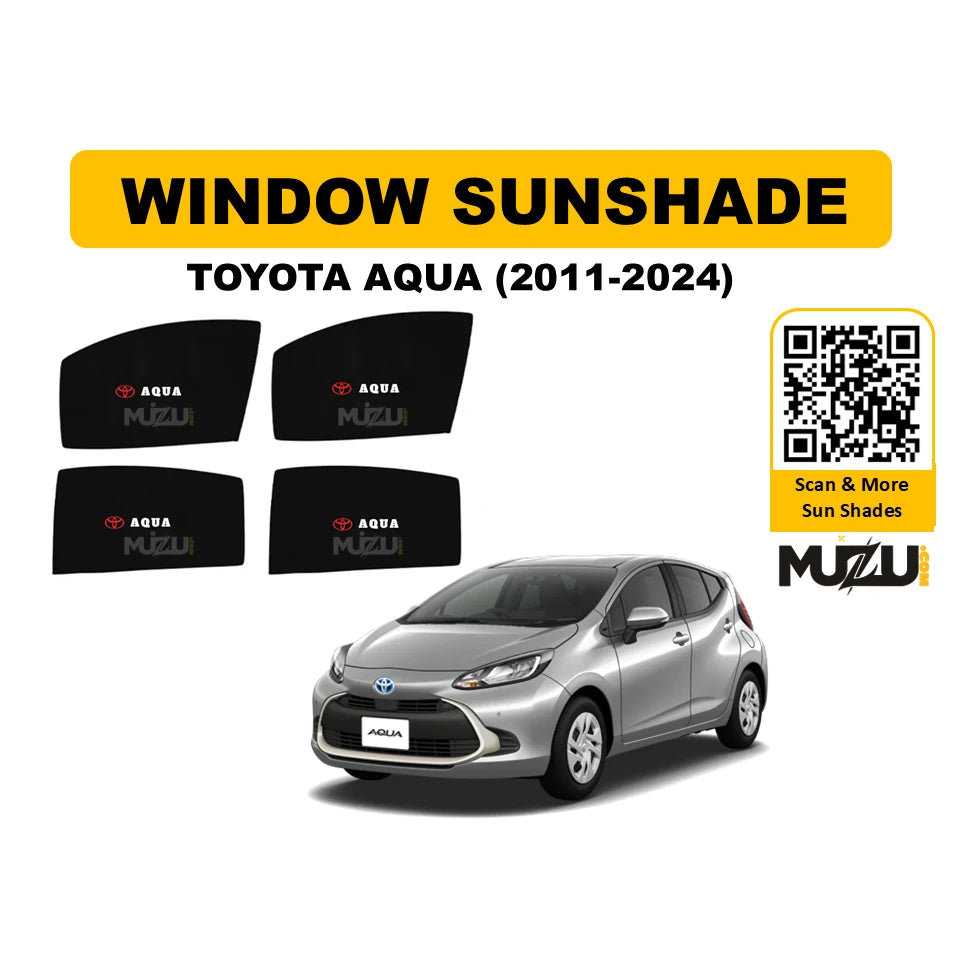 Toyota Aqua (2011–2024) Window Sunshade