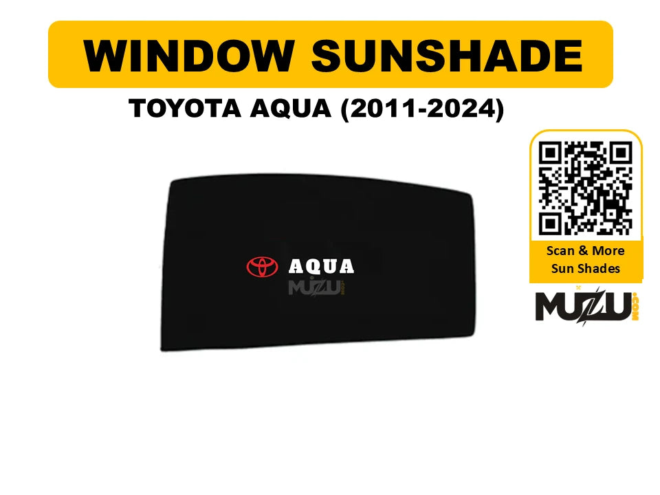 Toyota Aqua (2011–2024) Window Sunshade