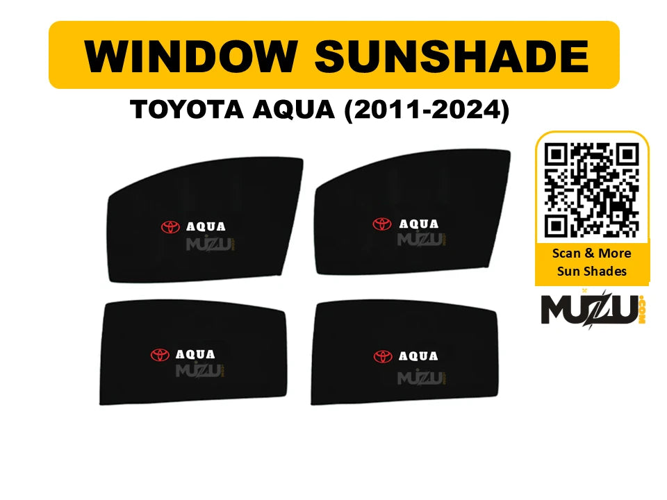 Toyota Aqua (2011–2024) Window Sunshade