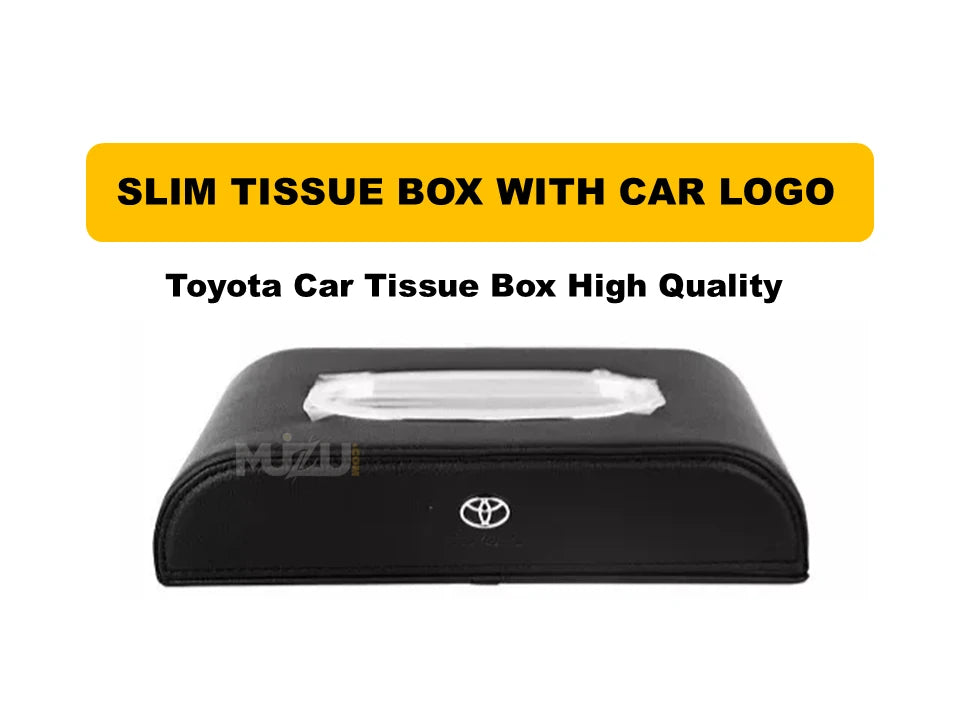 Toyota Car Logo Tissue Box – Premium Quality, Stylish & Durable Car Accessory
