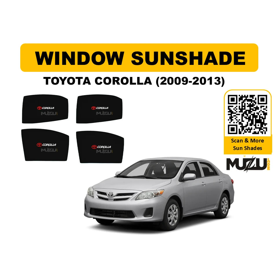 Toyota Corolla 2009–2013 Window Sunshade