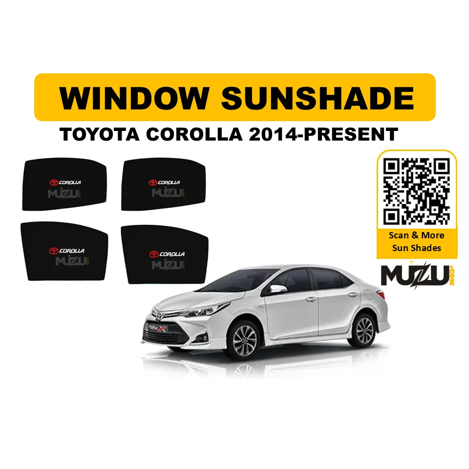 Toyota Corolla 2014–Present Window Sunshade
