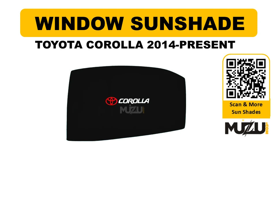 Toyota Corolla 2014–Present Window Sunshade