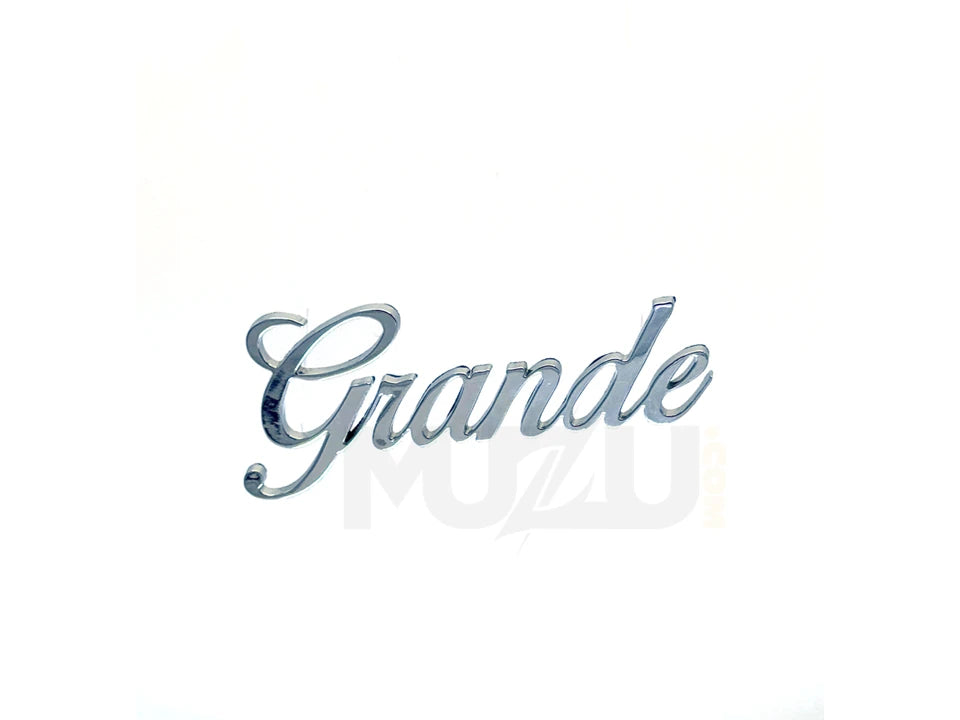 Genuine Toyota Corolla Grande Car Monogram – Premium Chrome Finish