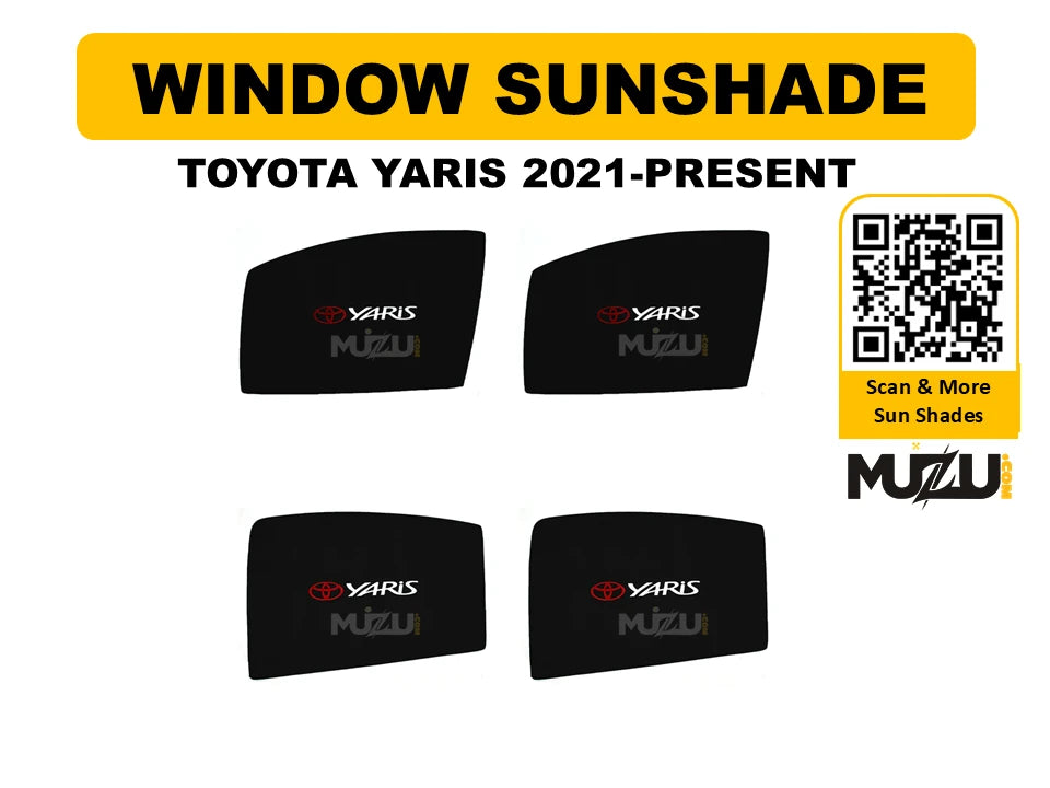 Toyota Yaris 2021–Present Window Sunshade