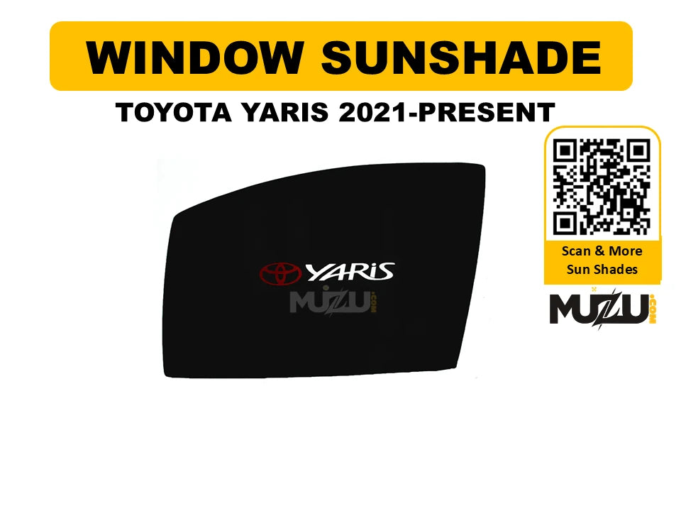 Toyota Yaris 2021–Present Window Sunshade