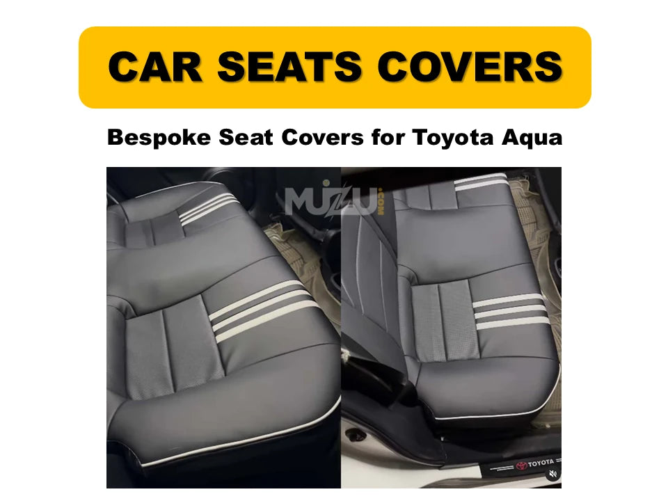 Toyota Aqua Bespoke Seat Covers – Superior Comfort, Protection & Style