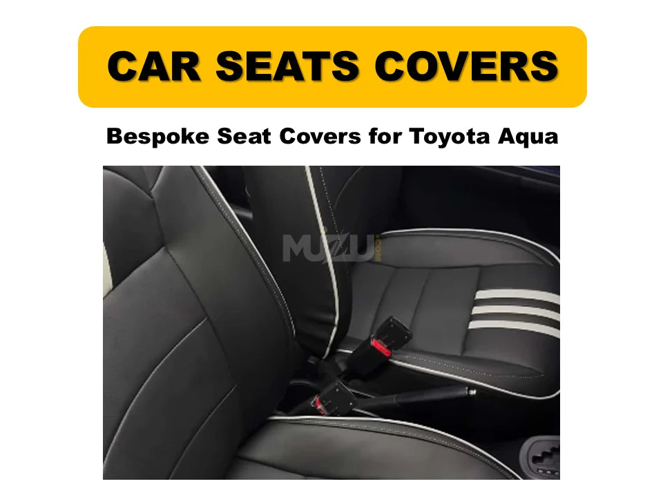 Toyota Aqua Bespoke Seat Covers – Superior Comfort, Protection & Style