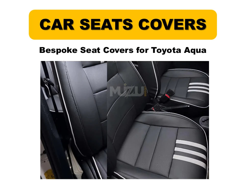 Toyota Aqua Bespoke Seat Covers – Superior Comfort, Protection & Style