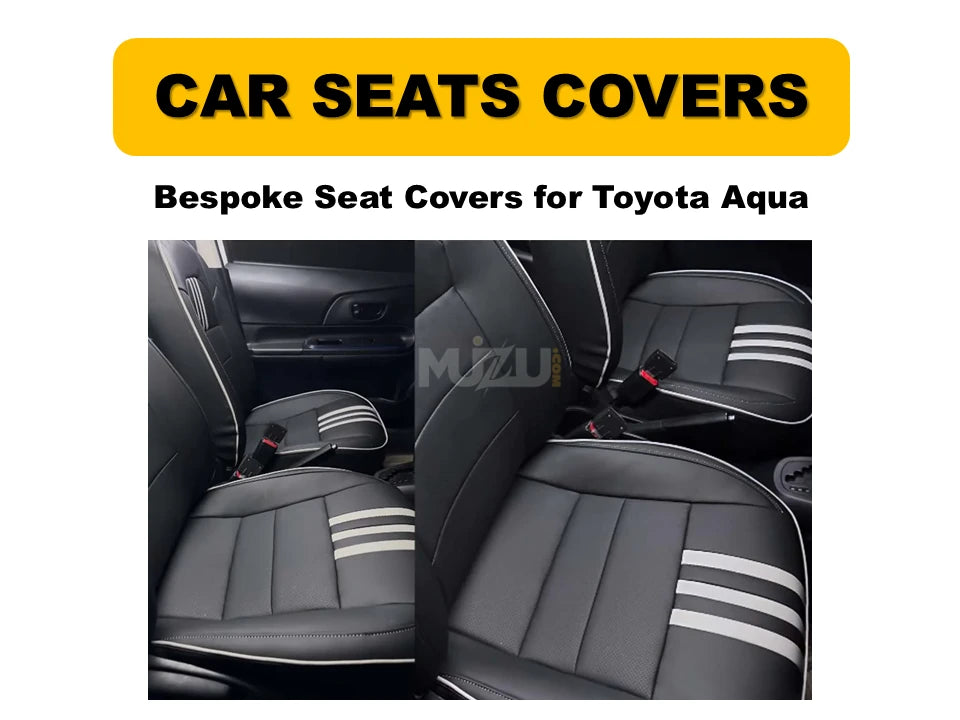 Toyota Aqua Bespoke Seat Covers – Superior Comfort, Protection & Style