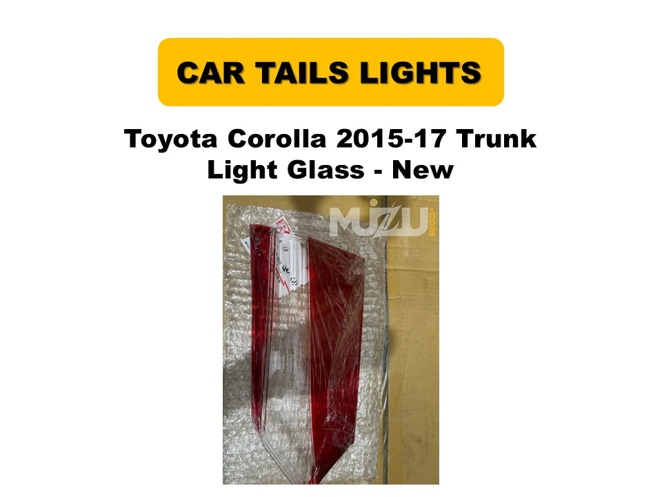 Toyota Corolla 2015-2017 Trunk Light Glass – Genuine New Replacement