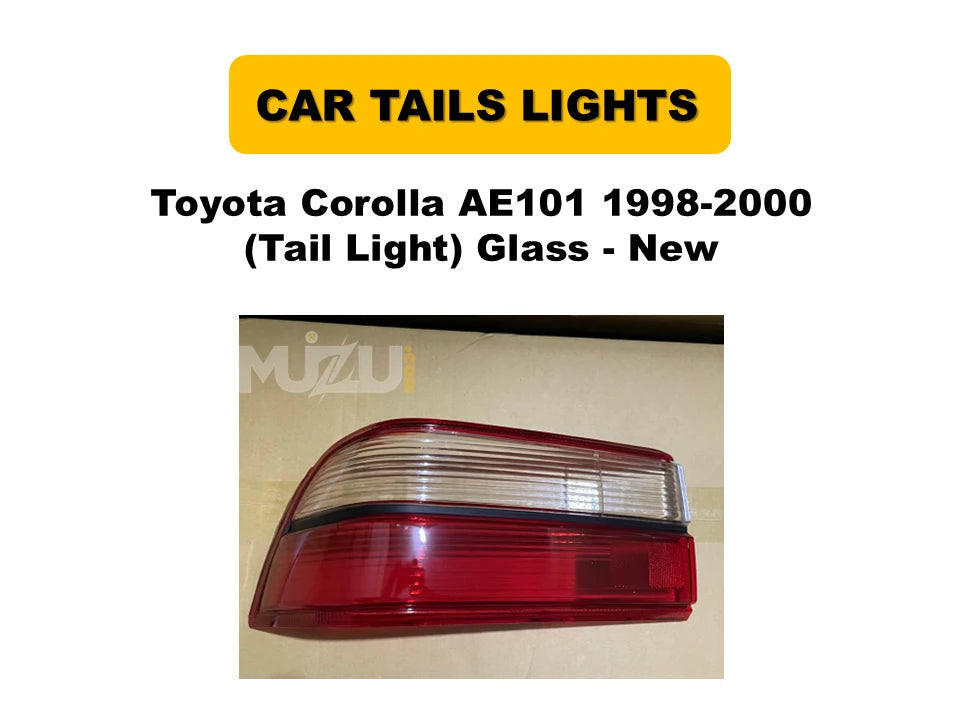 Toyota Corolla AE101 1998-2000 Tail Light Glass – Genuine New Replacement