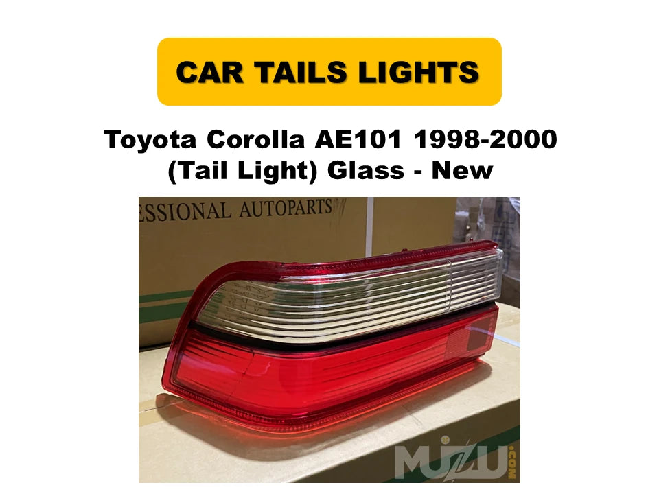 Toyota Corolla AE101 1998-2000 Tail Light Glass – Genuine New Replacement