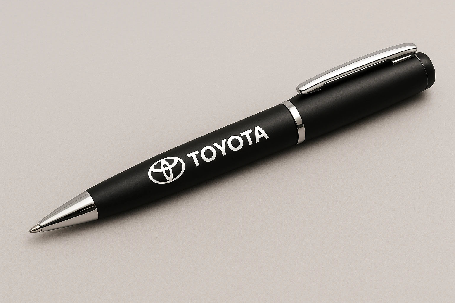 Toyota Executive Ballpoint Pen – Black with Chrome Finish