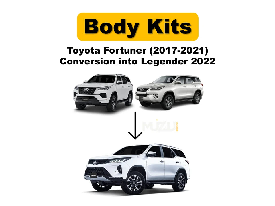 Toyota Fortuner (2017-2021) Conversion into Legender 2022