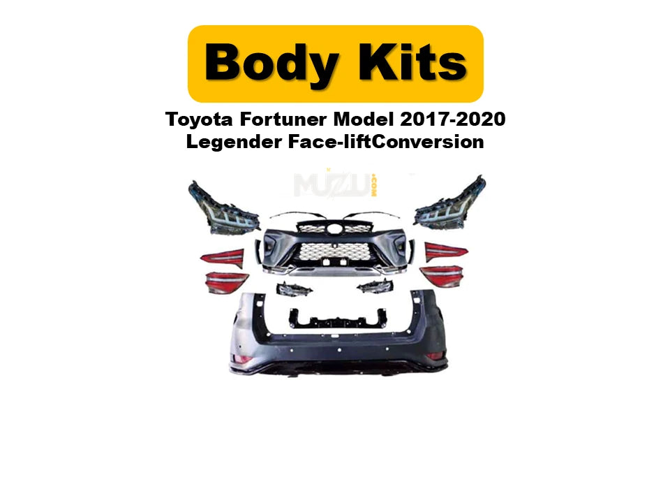 Toyota Fortuner 2017–2020 Legender Face-Lift Conversion Kit – Complete A+ Quality Set