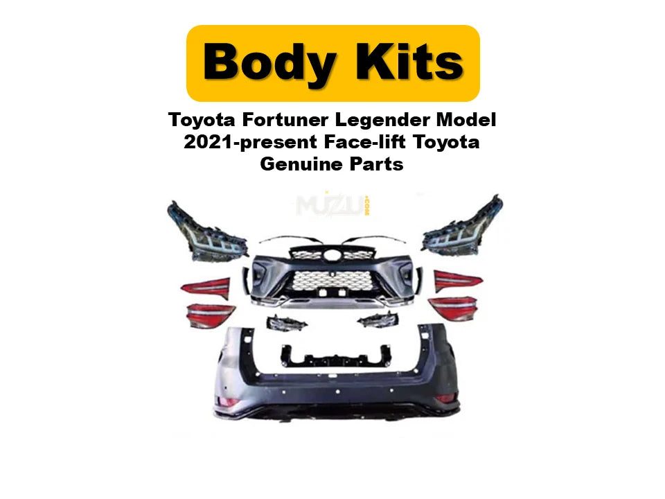 Toyota Fortuner Legender 2021–Present Face-Lift Conversion Kit – Genuine Toyota Parts