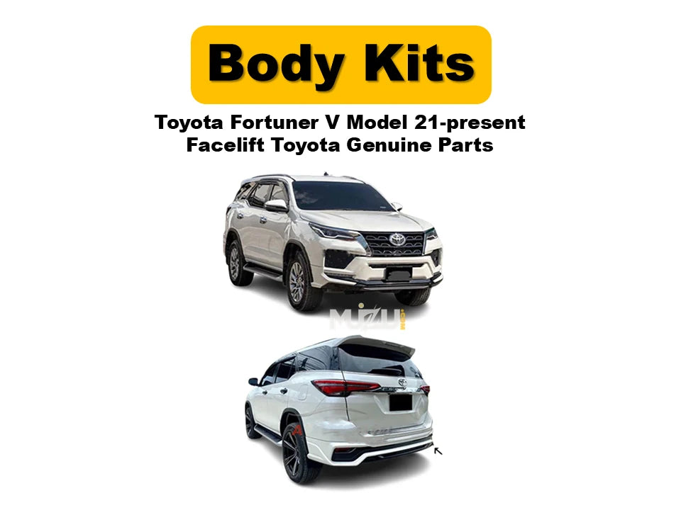 Toyota Fortuner V 2021–Present Face-Lift Conversion Kit – Genuine Toyota Parts