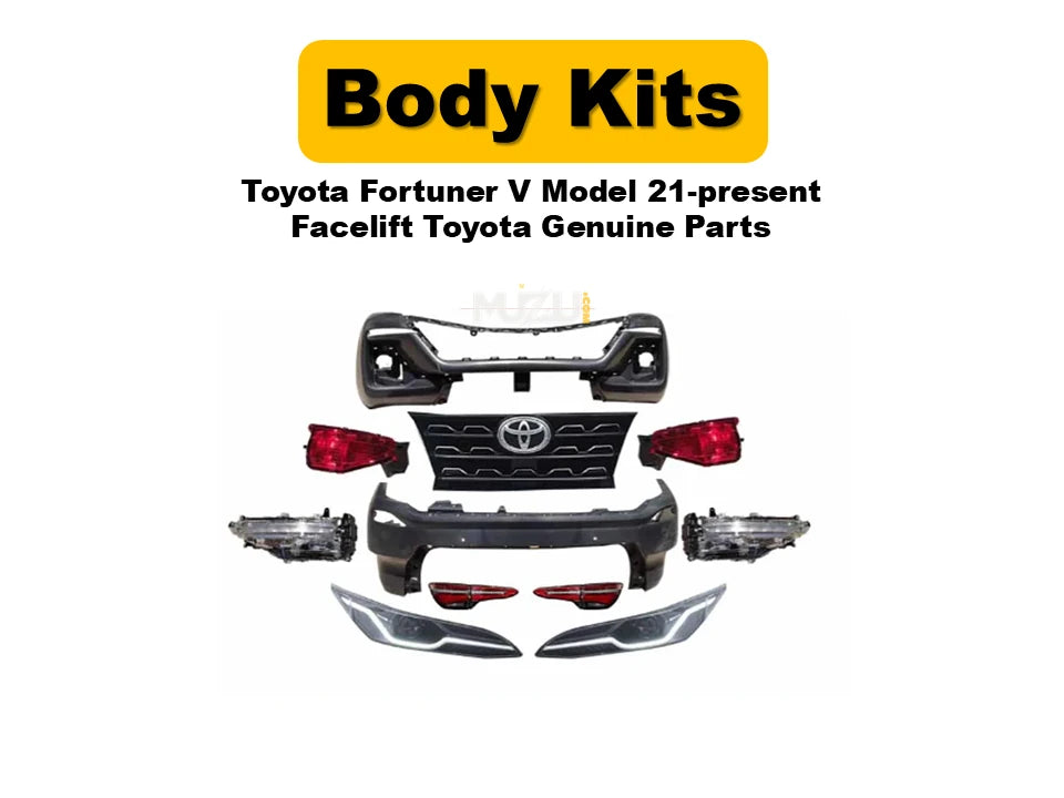 Toyota Fortuner V 2021–Present Face-Lift Conversion Kit – Genuine Toyota Parts