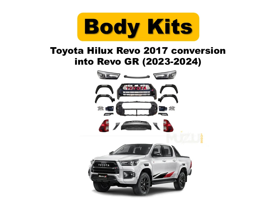 Toyota Hilux Revo 2017 conversion into Revo GR (2023-2024)