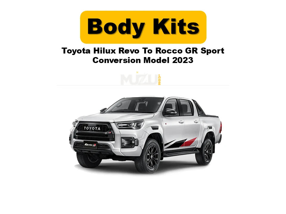 Toyota Hilux Revo to Rocco GR Sport 2023 Conversion Kit – Complete Set