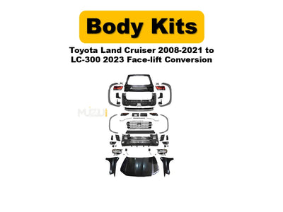 Toyota Land Cruiser 2008–2021 to LC300 2023 Face-Lift Conversion Kit – Complete Set