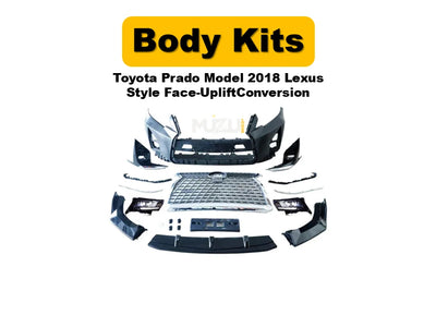 Toyota Prado 2018 Lexus Style Face-Uplift / Modellista Conversion Kit – Complete Set
