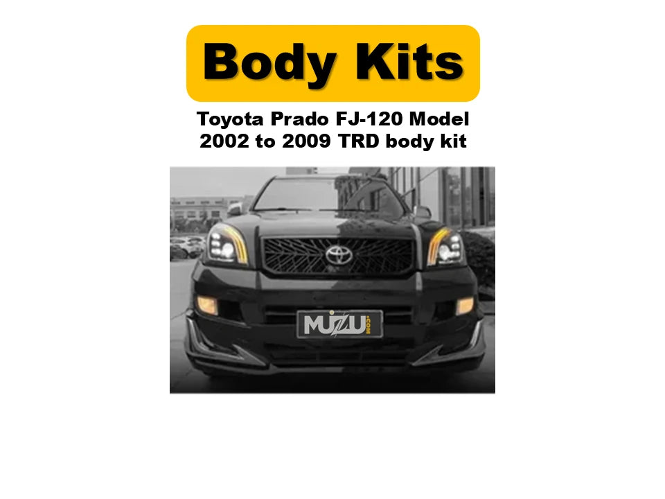 Toyota Prado FJ-120 (2002–2009) TRD Style Body Kit – Complete Set