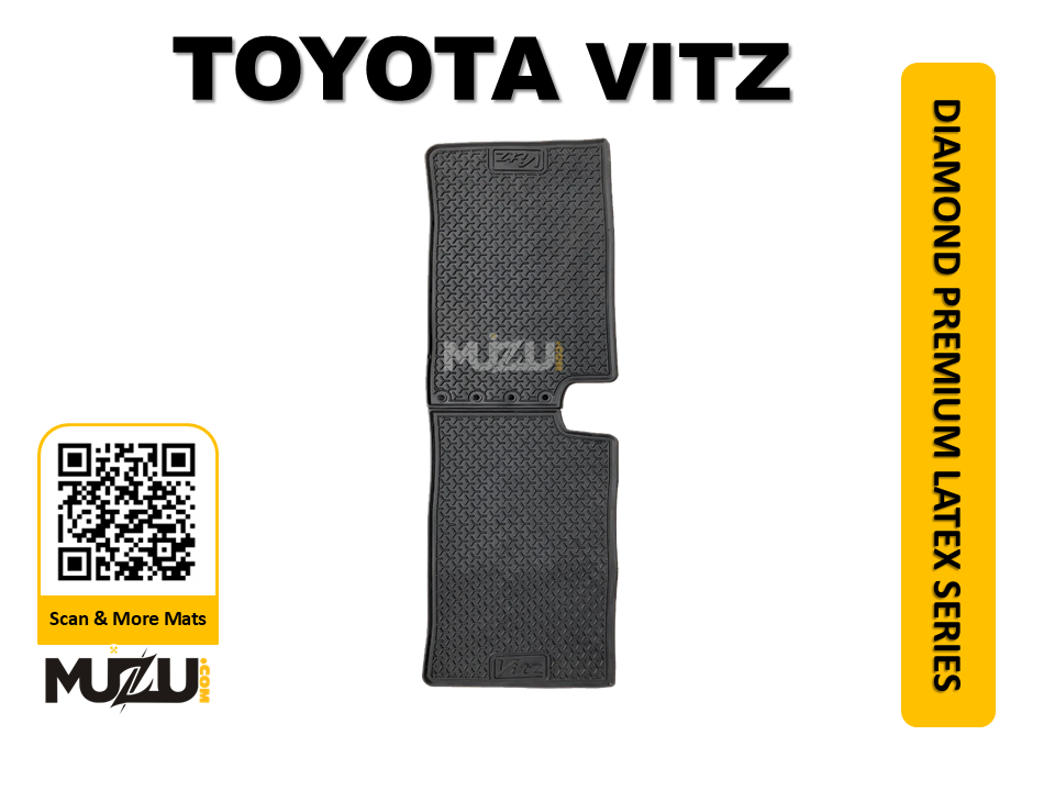 Toyota Vitz Latex Rubber Car Floor Mats – Durable & Waterproof