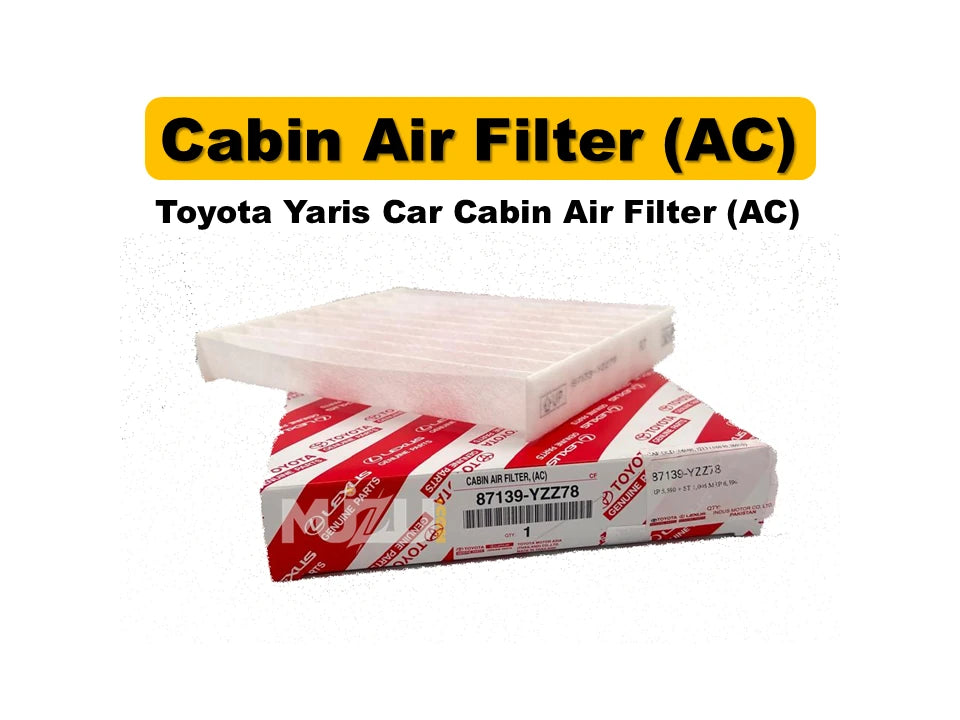 Toyota Yaris Genuine Cabin Air Filter (AC) – Original Dust & Smell Protection