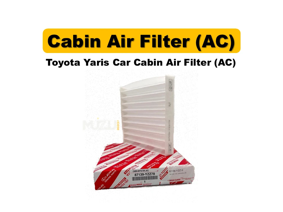 Toyota Yaris Genuine Cabin Air Filter (AC) – Original Dust & Smell Protection