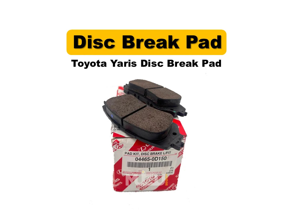 Toyota Yaris Genuine Disc Brake Pads – Front Brakes (Original Parts)