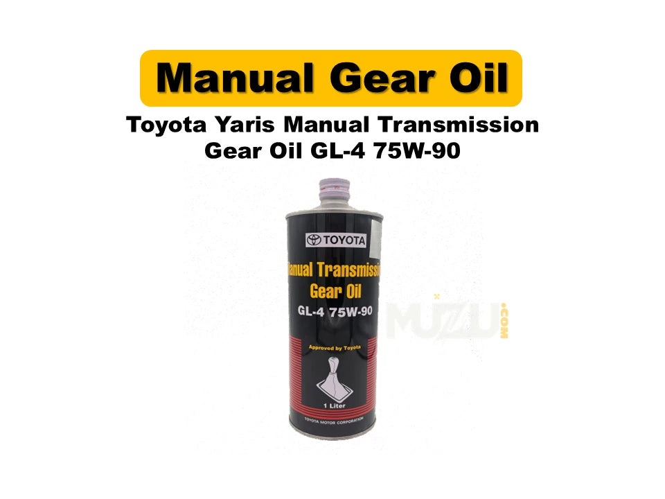 Toyota Yaris Genuine Manual Transmission Gear Oil (MT) – Smooth Shifting