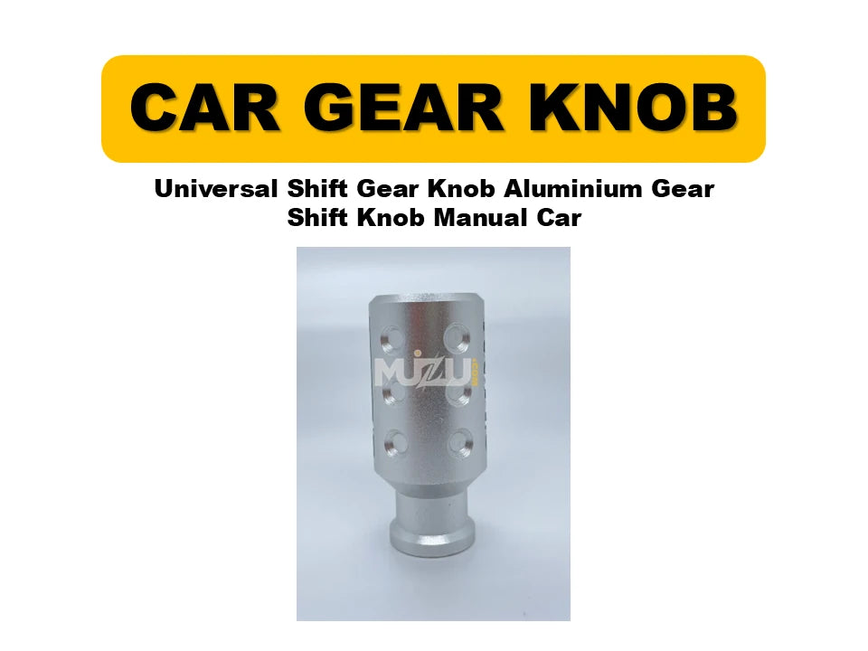 Universal Aluminium Gear Shift Knob – Manual Car Gear Shifter