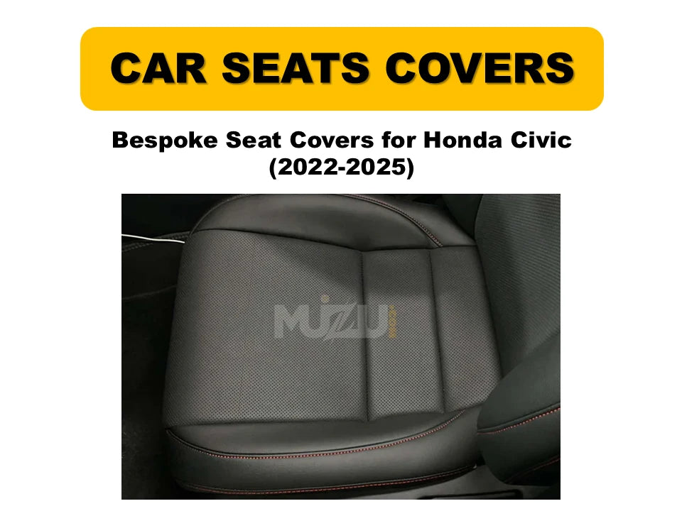 onda Civic 2022–2025 Bespoke Seat Covers – Custom Fit, Premium Style & Protection
