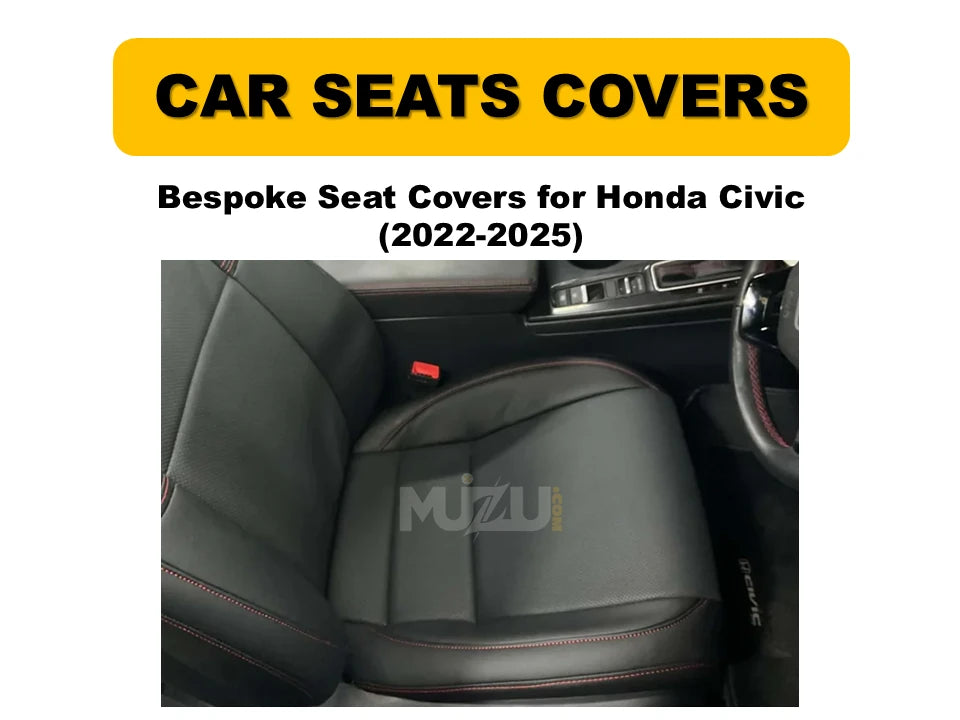 onda Civic 2022–2025 Bespoke Seat Covers – Custom Fit, Premium Style & Protection