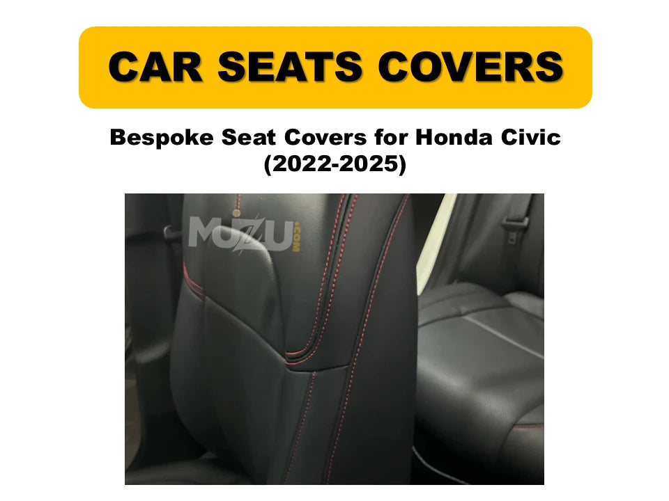 onda Civic 2022–2025 Bespoke Seat Covers – Custom Fit, Premium Style & Protection