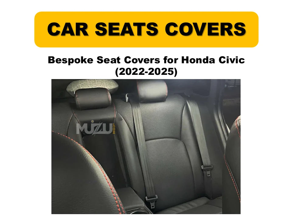onda Civic 2022–2025 Bespoke Seat Covers – Custom Fit, Premium Style & Protection