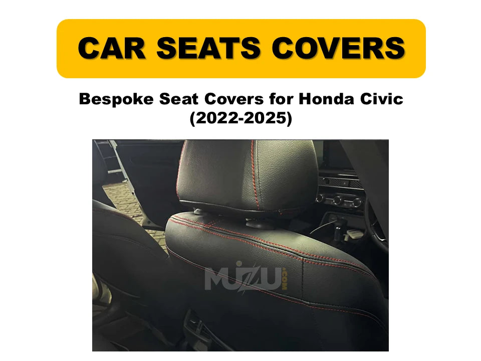 onda Civic 2022–2025 Bespoke Seat Covers – Custom Fit, Premium Style & Protection