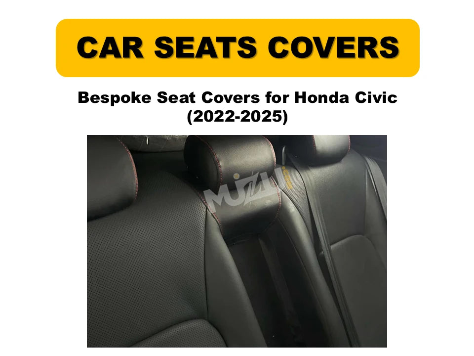 onda Civic 2022–2025 Bespoke Seat Covers – Custom Fit, Premium Style & Protection