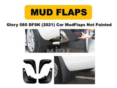 Car Mud Flaps DFSK Glory 580 2021 – Not Painted 2 Pcs Set with Color Box