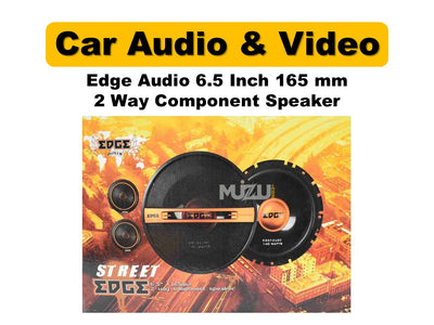 Edge Audio 6.5″ (165mm) 2-Way Component Speaker System | Car Audio Upgrade