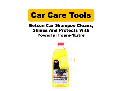 Getsun Car Shampoo 1L | Powerful Foam, Deep Clean & High Shine