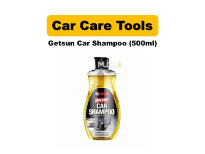 Getsun Car Shampoo 500ml | Powerful Foam, Deep Clean & Instant Shine