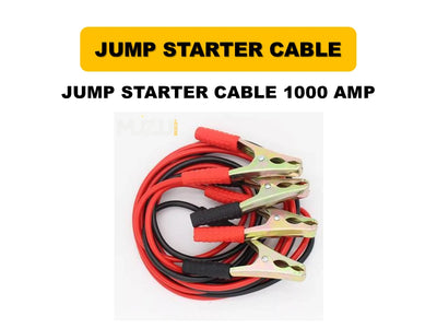 Heavy Duty Jump Starter Cable 1000 AMP – Car Battery Booster