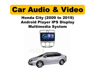 Honda City Android Player 2009–2019 | IPS Touch Screen Multimedia System