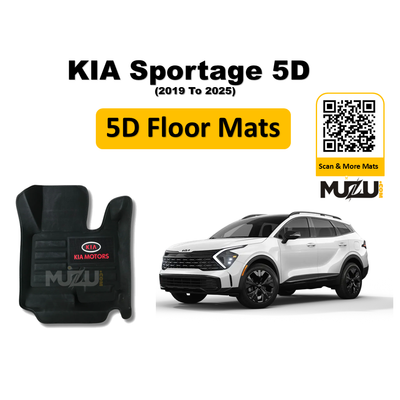 Kia Sportage 5D Car Floor Mats (2019–2025) – Luxury Custom Fit