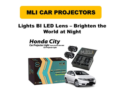 MLI BI-LED Projector Headlights for Honda City 2009–2021| COD Available | Fast Delivery